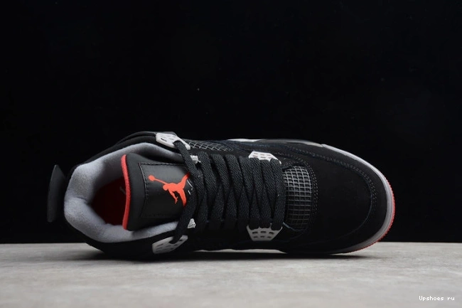   4 Black Retro Cement Jordan 308497-089 0730